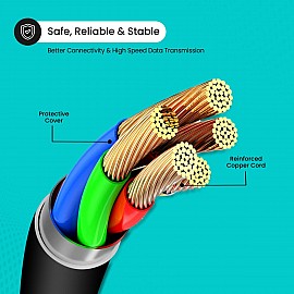Portronics Mport 31 4 Ports USB Hub - Multiport Charging and Connecting Adapter (POR-1484)