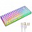 Zebronics Zeb-Max Ninja 200 Premium Wireless RGB Mechanical Keyboard with 84 Keys, 2.4GHz RF, 18 RGB LED & Backlit Keys, OUTEMU Red Switch, 3X Bluetooth, Hot Swap, Mac, Android, Windows, 1.8m Type C Braided Cable - White