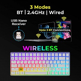 Zebronics Zeb-Max Ninja 200 RGB Mechanical Keyboard Best Price in