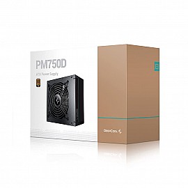 Deepcool PM750D 750 Watt 80 Plus Gold Certified Power Supply/ PSU for Gaming PC (R-PM750D-FA0B)