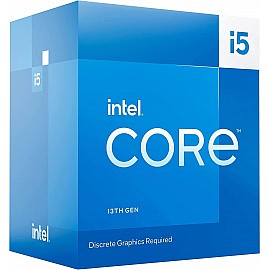 Intel Core i5-13400F 13th Generation Processor - LGA1700 Socket (10 Cores (6P+4E)/ 2.5 GHz/ 4.6 GHz Turbo/ 29MB Cache/ 16 Threads/ Raptor Lake/ Descrete Graphics Required)