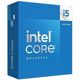 Intel Core i5-14600K 14th Generation Processor - LGA1700 Socket (14 Cores/ 3.5 GHz/ 5.3 GHz Turbo/ 24MB + 20MB Cache/ 20 Threads/ Intel UHD Graphics 770)