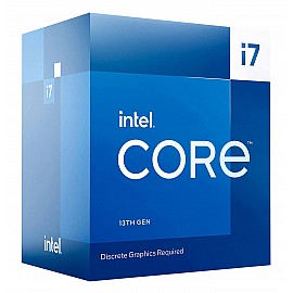 Intel Core i7-13700F 13th Generation Processor - LGA1700 Socket (16 Cores (8P+8E)/ 2.1 GHz/ 5.2 GHz Turbo/ 30MB + 24MB Cache/ 24 Threads/ Descrete Graphics/ Raptor Lake)