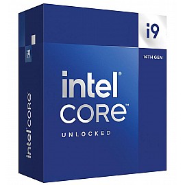 Intel Core i9-14900K 14th Generation Processor - LGA1700 Socket (24 Cores/ 3.2 GHz/ 6 GHz Turbo/ 36MB + 32MB Cache/ 32 Threads/ Intel UHD Graphics 770/ Raptor Lake)