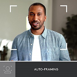 Logitech Brio 500 Full HD Webcam with Auto Light Correction, Show Mode, Dual Noise Reduction Mics, Webcam Privacy Cover, Works with Microsoft Teams, Google Meet, Zoom, USB-C Cable