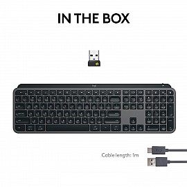 Logitech MX Keys S Full-Size Wireless Keyboard (Graphite) Best