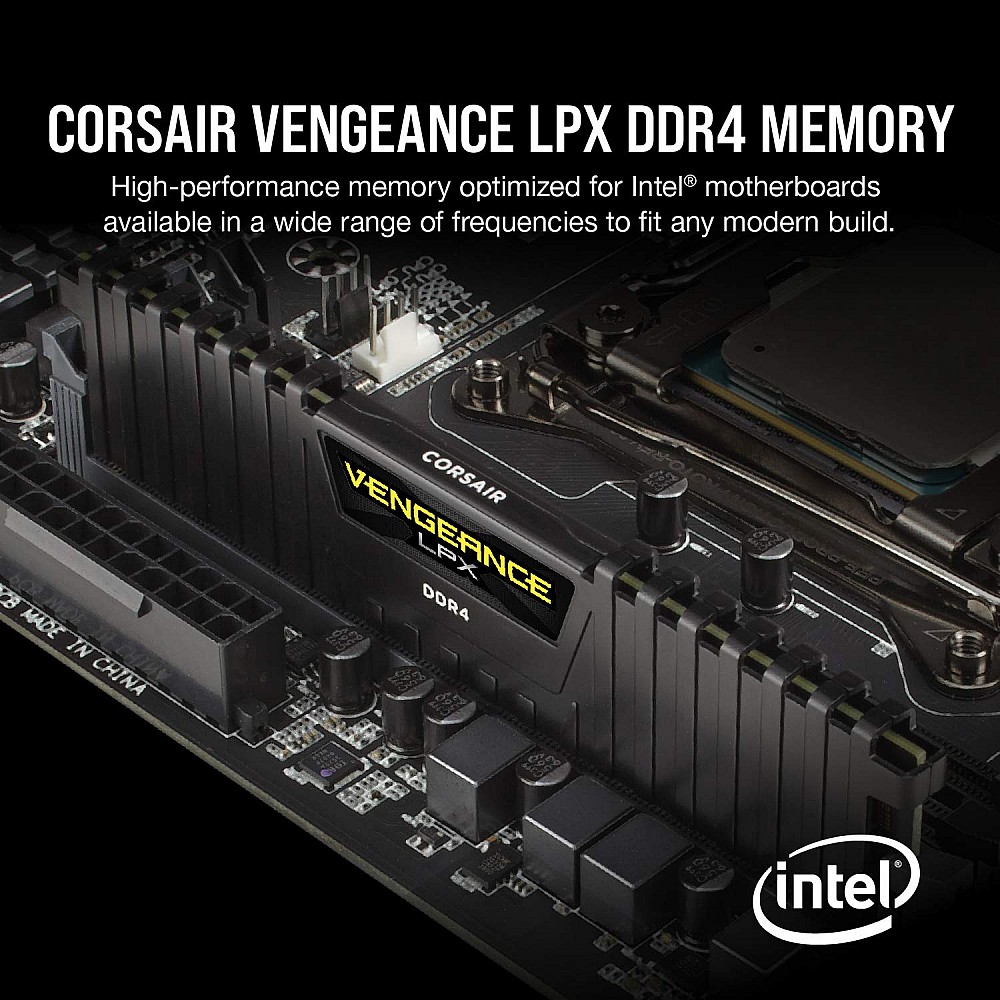 メモリー 64GB Vengeance LPX DDR4 3200MHz Corsair Vengeance Lpx 16Gb 3200Mhz Ddr4 Desktop Memory at ₹ 12500