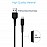 Portronics Konnect Star Type-C Cable for Charging/ Data Transfer/ 2.4A/ 1.2m Length - Black (POR-169)
