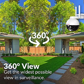 CP-Z43A 2K 4MP HD Wi-fi Full Color Outdoor Smart CCTV Camera Best Price