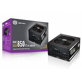 Cooler Master MWE 850 Gold V2 Power Supply - 80 Plus Gold Certified | Fully Modular | 120mm HDB Fan | DC-to-DC Circuit Design | 2 EPS Connectors | 850 Watt