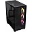 Corsair 3500X ARGB Mid-Tower ATX Dual Chamber PC Case - Panoramic Tempered Glass - Reverse Connection Motherboard Compatible - 3X CORSAIR RS120 ARGB Fans Included - Black