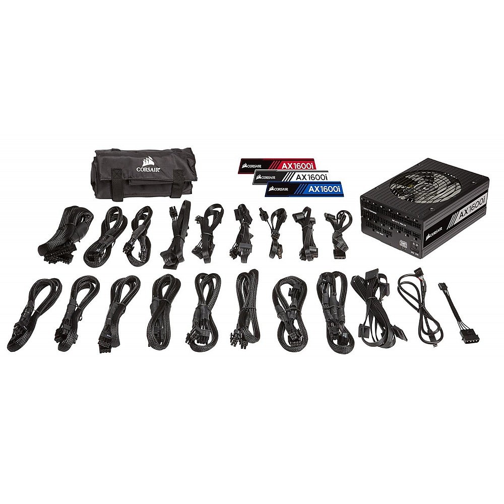 Corsair AX1600i 1600W 80 Plus Titanium Power Supply Best Price on