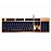 Gamdias Aura GK1 Full-Size Wired Mechanical Keyboard with Tactile Mechanical Switches/ Multi-Colour Backlit Switches/ 10 Built-in Hot Keys/ 50 Million Switch Lifecycle/ USB-A (Bronze)
