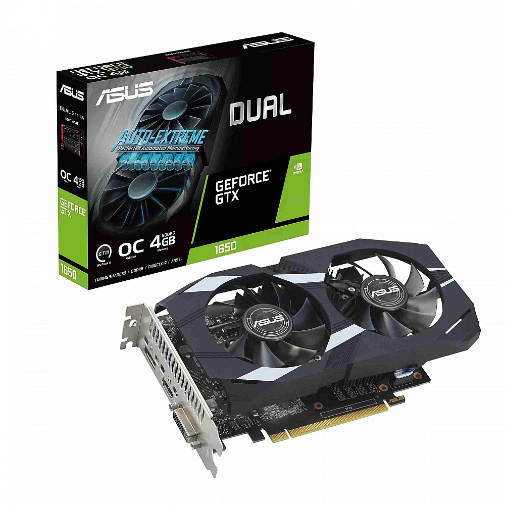 Buy Asus Dual GeForce GTX 1650 OC Edition 4GB GDDR6 EVO