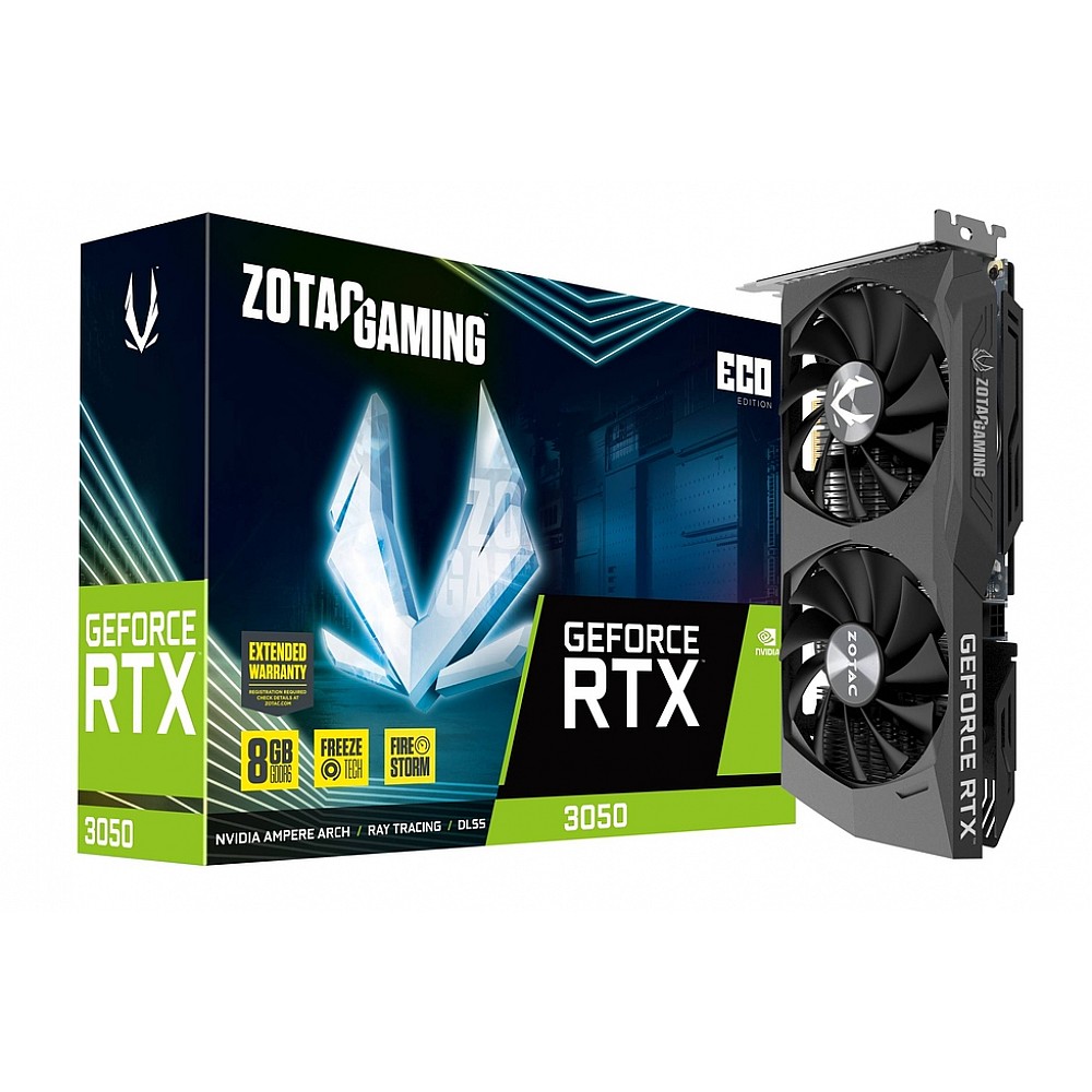 【おまけつき】ZOTAC RTX 3050 8GB ZT-A30500M-10B Zotac GeForce RTX 3050 ECO 8GB GDDR6 Best Price in India on