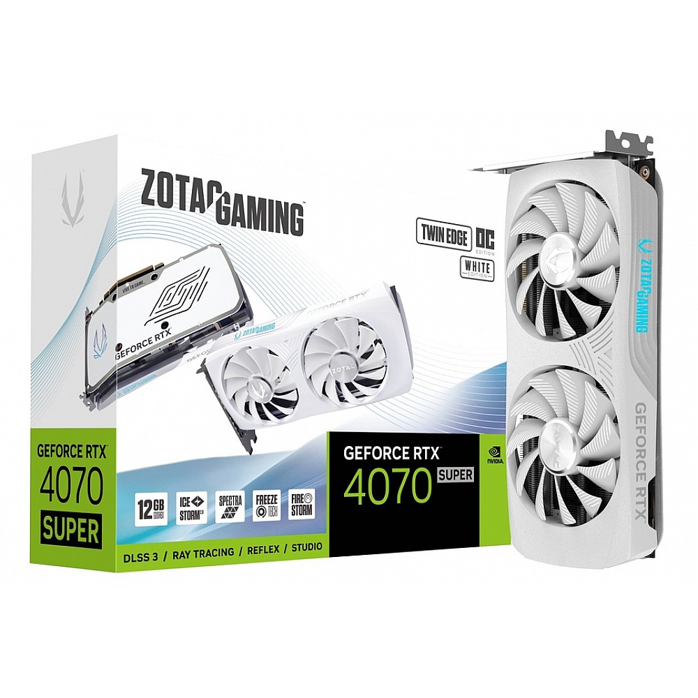Zotac RTX 4070 Super Twin Edge Oc White Edition 12GB Best Price in