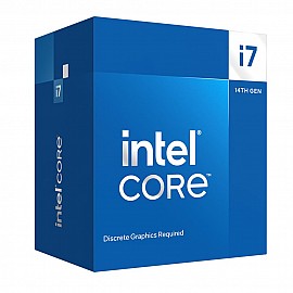 Intel Core i7-14700F 14th Generation Processor - LGA1700 Socket (20 cores (8P+12E)/ 2.6 GHz/ 5 GHz Turbo/ 61Cache/ 28 Threads/ Raptor Lake/ Intel UHD Graphics 770 Graphics)