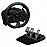 Logitech G923 True Force Racing Wheel and Pedals with 1000 Hz Force Feedback, Responsive Driving Design, Dual Clutch Launch Control, Genuine Leather Steering Wheel Cover for PS5, PS4, PC, Mac - Black