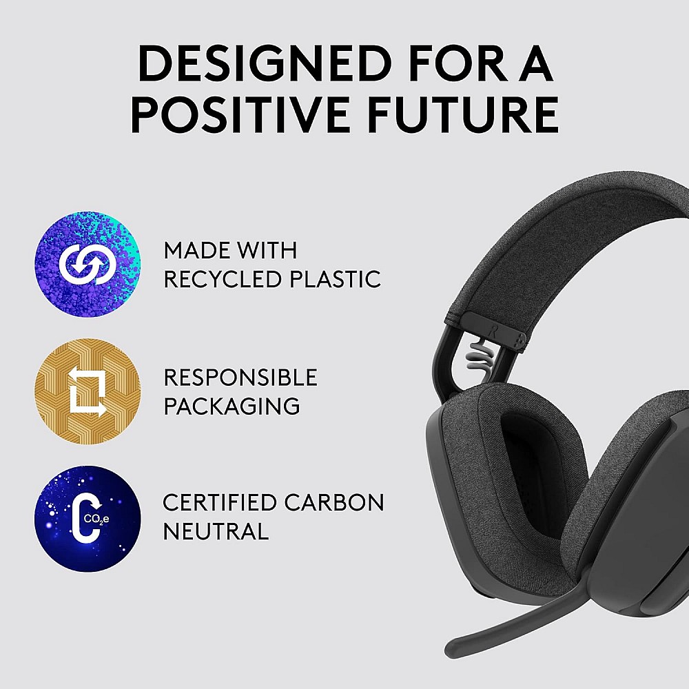 Logitech Zone Vibe 100 Wireless Headphones Best Price in India on