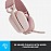 Logitech Zone Vibe 100 Lightweight Wireless Over-Ear Headphones with Noise-Cancelling Microphone, Advanced Multipoint Bluetooth Headset, Works with Teams, Google Meet, Zoom, Mac/PC - Rose