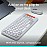 Logitech POP ICON Combo, Bluetooth Keyboard and Mouse Combo, Comfortable Typing, Programmable Keys and Buttons, Quiet clicks, Easy-Switch up to 3 Devices (Off White & Orange English)