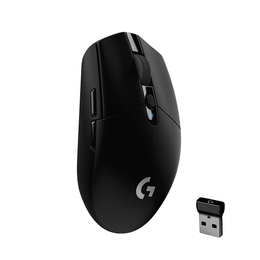 Mouse Gaming Logitech G305 Lightspeed Hero, Wireless, Negru, 44 OFF