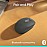 Logitech M196 Bluetooth Wireless Mouse, Compact and Portable Mouse for Laptops, Tablets and More, 12-Month Battery, Smooth Tracking, Compatible with PC and Mac, Windows and macOS (Graphite)