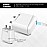 Portronics Adapto 41 C 2.4A Charger with Single USB Port/ 12W Max Output/ Smart Protection Chip/ 1M Charging Cable for Smartphones (White)