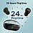 Portronics Harmonics Twins S13 in Ear True Wireless Earbuds with Mic, 24H Playtime, Game/Music Mode, Touch Control, 8mm Driver, Bluetooth 5.3v,IPX5 Water Resistance, Type C Fast Charging - Black