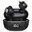 Portronics Harmonics Twins S5 Smart Earbuds with LED Display/ 15Hrs Playtime/ Bluetooth 5.3V/ Music & Game Modes/ Low Latency/ Ipx4 Water Resistant/ Voice Assistant/ Type C Fast Charging - Black