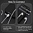 Portronics Conch 40 in-Ear Wired Earphone with 8-Pin Charging Port, Powerful Audio, Built-in Microphone, Tangle Resistant Cable - White