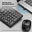 Portronics Key7 Combo Wireless Keyboard & Mouse Set with 2.4 GHz USB Receiver, 10m Working Range, 12 Shortcut Keys, Adjustable DPI, 10 Million Key Life & Click Life for PC, Laptop, Mac - Black