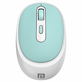 Portronics Toad 27 Wireless Mouse/ Silent Buttons/ 2.4 GHz with USB Nano Dongle for PC/Mac/Laptop/ Auto Power Saving Mode/ Adjustable DPI Button (Green)