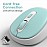 Portronics Toad 27 Wireless Mouse/ Silent Buttons/ 2.4 GHz with USB Nano Dongle for PC/Mac/Laptop/ Auto Power Saving Mode/ Adjustable DPI Button (Green)