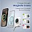 Portronics Power Shutter PowerBank - 15W Wireless Charging/ 22.5W Type C PD Output/ In Built Type C and 8 Pin Cable/ LED Display (White)