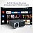 Portronics Beem 450 Smart LED Projector with 1080p Full HD Resolution, Built-in Streaming Apps Like Netflix, Prime Video, Hotstar, 4000 Lumens, Screen Mirroring, 5 Watt Speaker - Grey