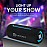 Portronics Resound 2 15W HD Sound Portable Wireless Bluetooth Speaker, in-Built Mic, RGB Lights, TWS Connectivity, Bluetooth v5.3, IPX5 Water Resistant, Type C Charging Port - Black