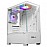 Zebronics Robust Premium Gaming Chassis with support for mATX | Mini ITX/ Wraparound Tempered Glass/ 120mm Multicolor LED Ring Fans/ Top Magnetic Dust Filter/ 3 Fans Included (White)