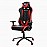 Zebronics ZEB-GC2000 Premium Gaming Chair with 3D Armrest/ 90-180 Degree Backrest/ Neck and Lumbar Cushion/ Adjustable Height/ 360 Swivels and Casters - Black and Red