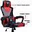 Zebronics GC1400 Gaming Chair with 360° Swivels and Casters, 90°-125° Backrest Angle/Heavy Duty Base/ Frame/ Class 3 Gas Lift/ Spacious Seat/ Neck and Head Cushion (Red)