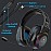 Zebronics Jet Premium Wired Gaming On Ear Headphone with Led Light for earcups, 40mm Neodymium Drivers, 2 Meter Braided Cable, Flexible mic, Suspension Headband, 3.5mm + USB Connector (Black + Blue)