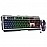 Zebronics Transformer Pro Gaming Wireless Keyboard & Mouse Combo with 2.4GHz/ Aluminum Body/ Built in Battery/ Multicolor LED Modes/ Type C/ Double Shot Keycaps/ up to 4000 DPI - Black