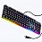 Zebronics Zeb-Nitro Plus Full Size Mechanical Keyboard with 104 Keys/ 12 Backlight LED Modes/ 3 Levels of Brightness/ Bottom Rubber Grip - (ZEB-K4001M)