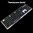 Zebronics Trion USB Keyboard & Mouse Gaming Combo 104 Keys Backlit, Translucent Material, Multi Color LED, Multi DPI Modes, High Precision Key