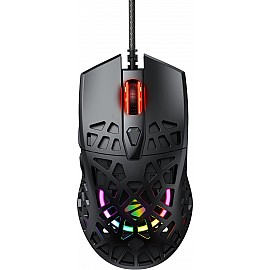Zebronics Zeb-Phobos PRO 6-button High Performance Wired Gaming Mouse with 10000 DPI Sensor/ 70g Ultra Lightweight/ 1000Hz Polling Rate/ RGB Lights/ Advanced Windows Software/ Braided Cable