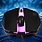 Zebronics Uzi High Precision Wired Gaming Mouse with 4 Buttons, Rainbow LED Lights, DPI Switch with 800/1200/1600/2400 DPI, Plug and Play, 3 Million clicks, Lightweight Mouse