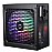 Zebronics VS500Z 500W Non Modular Premium Power Supply with Silent 120mm RGB Fan, Long Flat Cables, PCIe x 1, SATA x 4, 12V 32A (Max.), Over Voltage/Short Circuit Protection (Black)