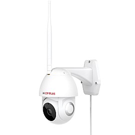 CP Plus CP-Z41A 4MP Outdoor Smart WiFi PT Camera | 360° with Pan & Tilt | Two Way Talk | Night Vision| SD Card (Up to 128 GB) | Alexa & Google Support | IP Ratings – IP65