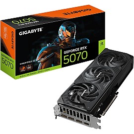 Gigabyte Geforce RTX 5070 WINDFORCE OC SFF 12GB GDDR7 192-Bit Triple Fan Graphics Card (GV-N5070WF3OC-12GD)