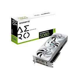 Gigabyte GeForce RTX 5080 AERO OC SFF 16GB GDDR7 256-Bit Triple Fan Graphics Card (GV-N5080AERO OC-16GD)